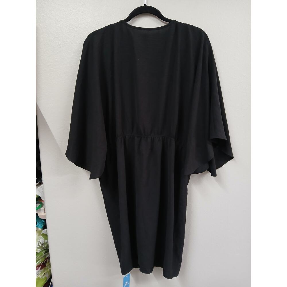 CUPSHE Women's V Neck 3/4 Kimono Sleeve Self Tie Pleated XL - Picture 7 of 10